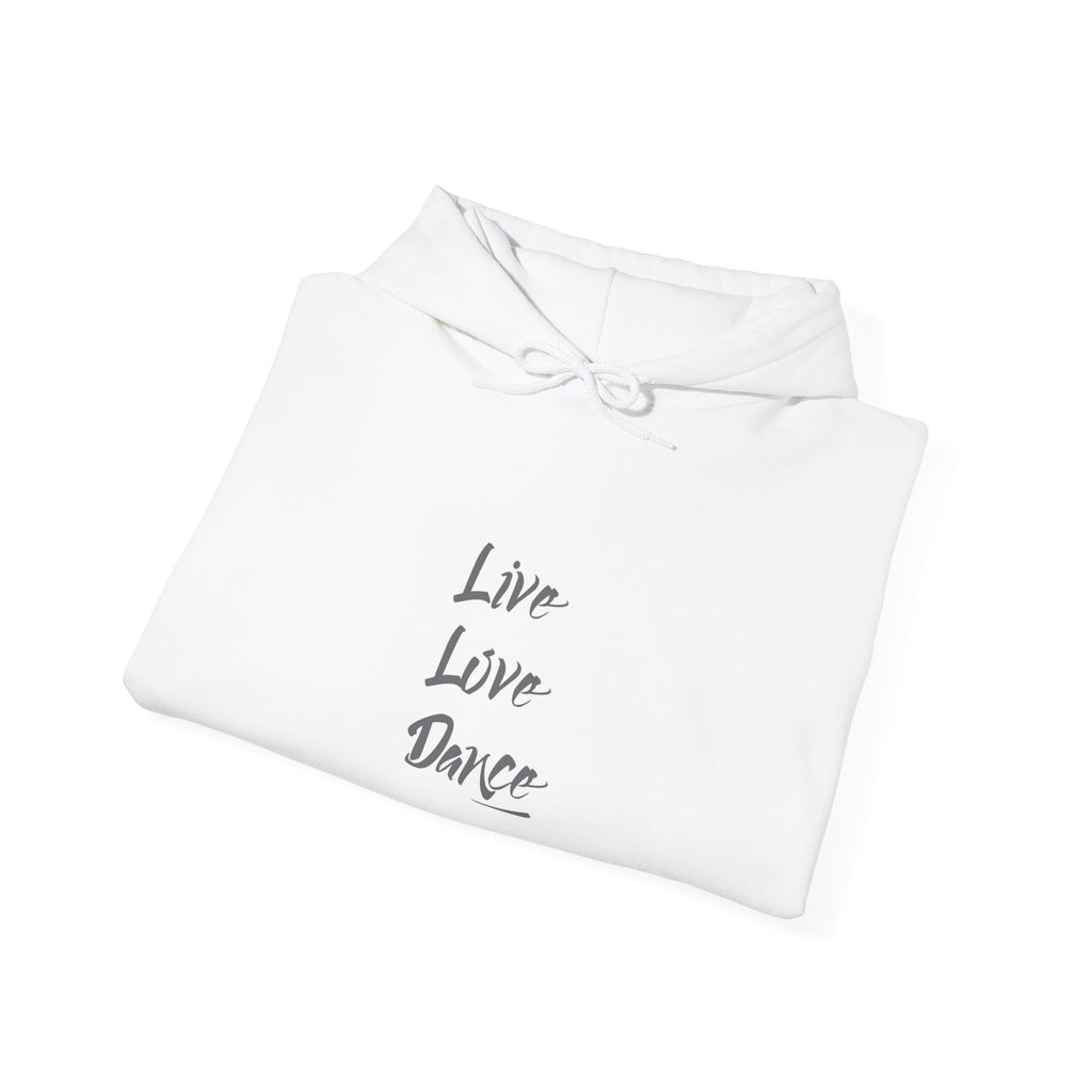Live Love Dance Graphic Hoodie Unisex Heavy Blend™ Hooded Sweatshirt