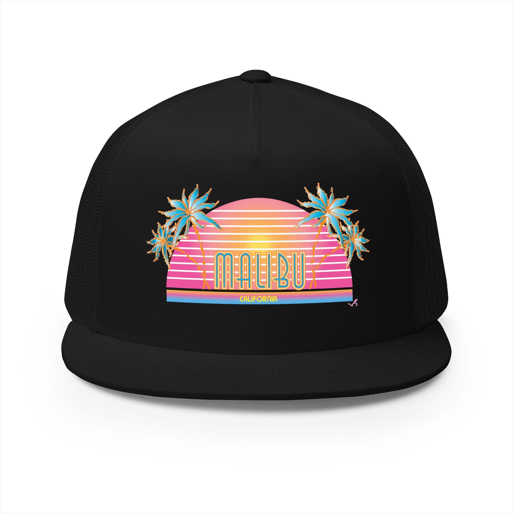 Malibu Trucker Hat | Retro California Beach Cap