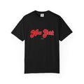New York 1898 Black Red Lettering Graphic Tee