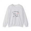 All You Need Is Love and a Cat Graphic Sweatshirt - Unisex Heavy Blend™ Crewneck Sweatshirt