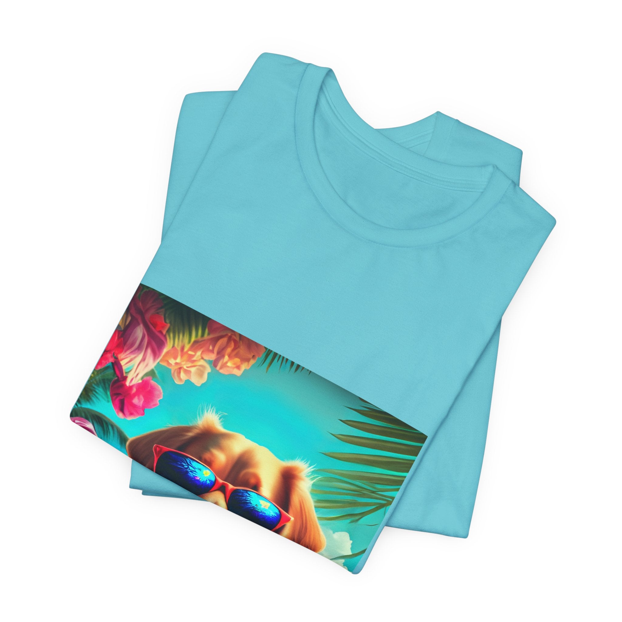 Cool Pup Beach Vibe Graphic Tee