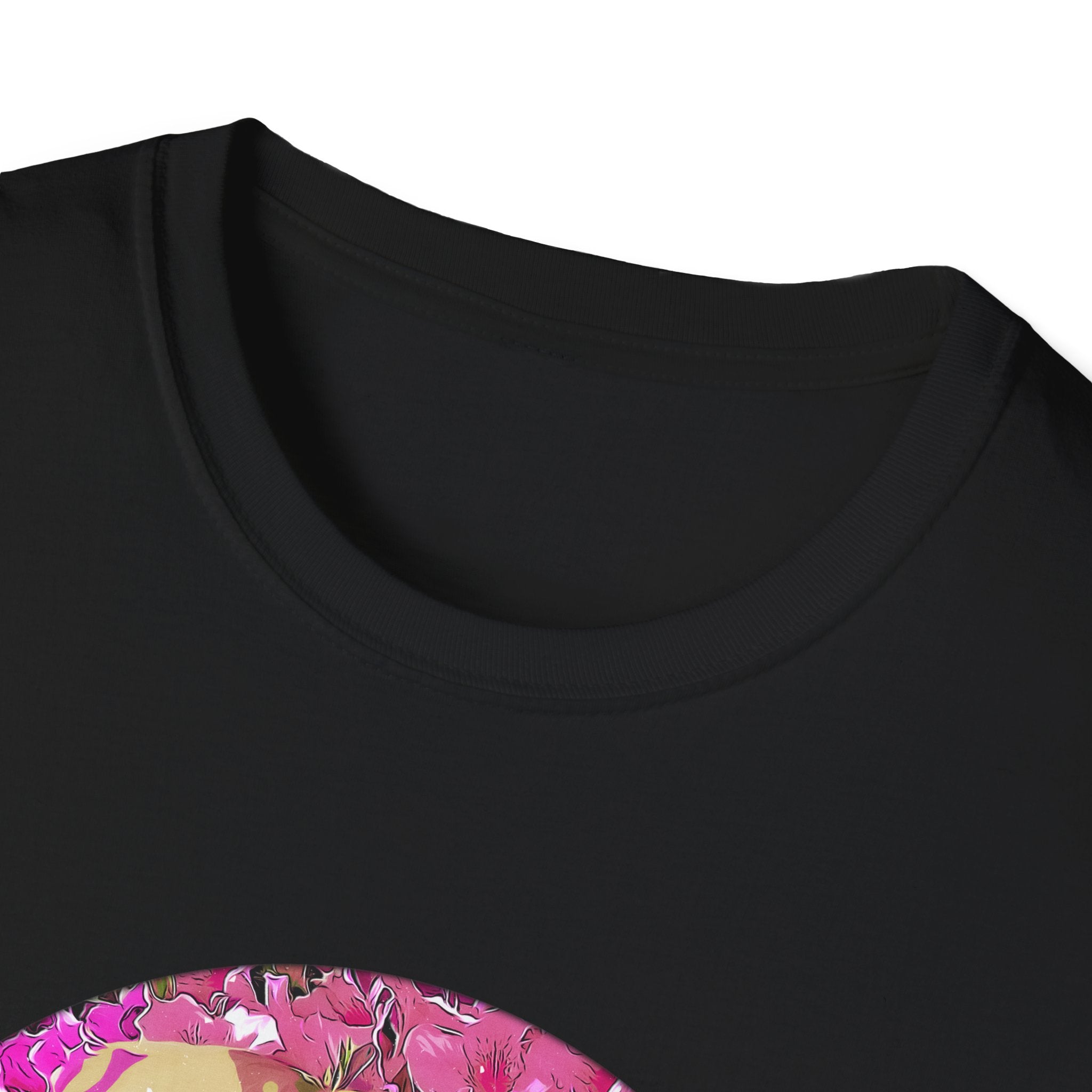Labrador Retriever Floral Graphic T-Shirt for Dog Lovers
