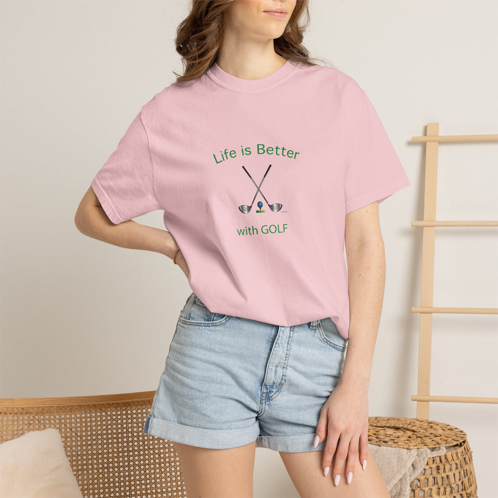 Life Is Better With Golf Graphic Unisex T-shirt