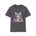 Cool Cat in Sunglasses Graphic Tee