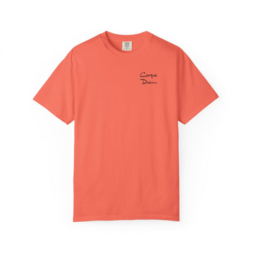 Carpe Diem Black Script Graphic Unisex T-shirt