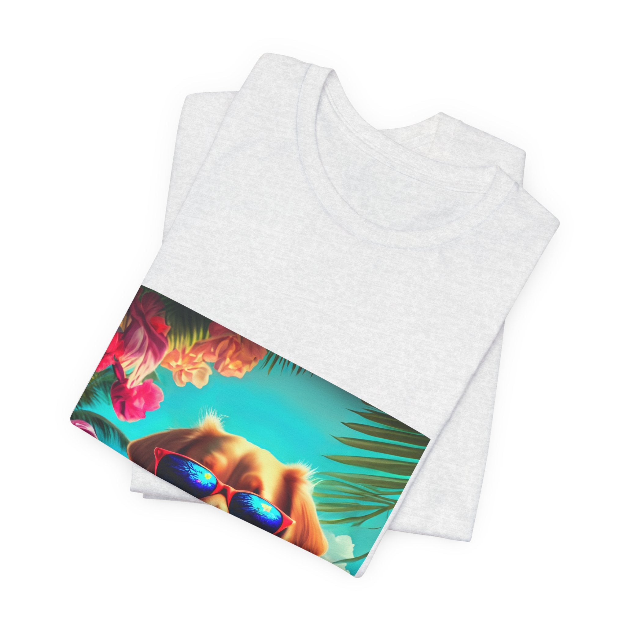 Cool Pup Beach Vibe Graphic Tee