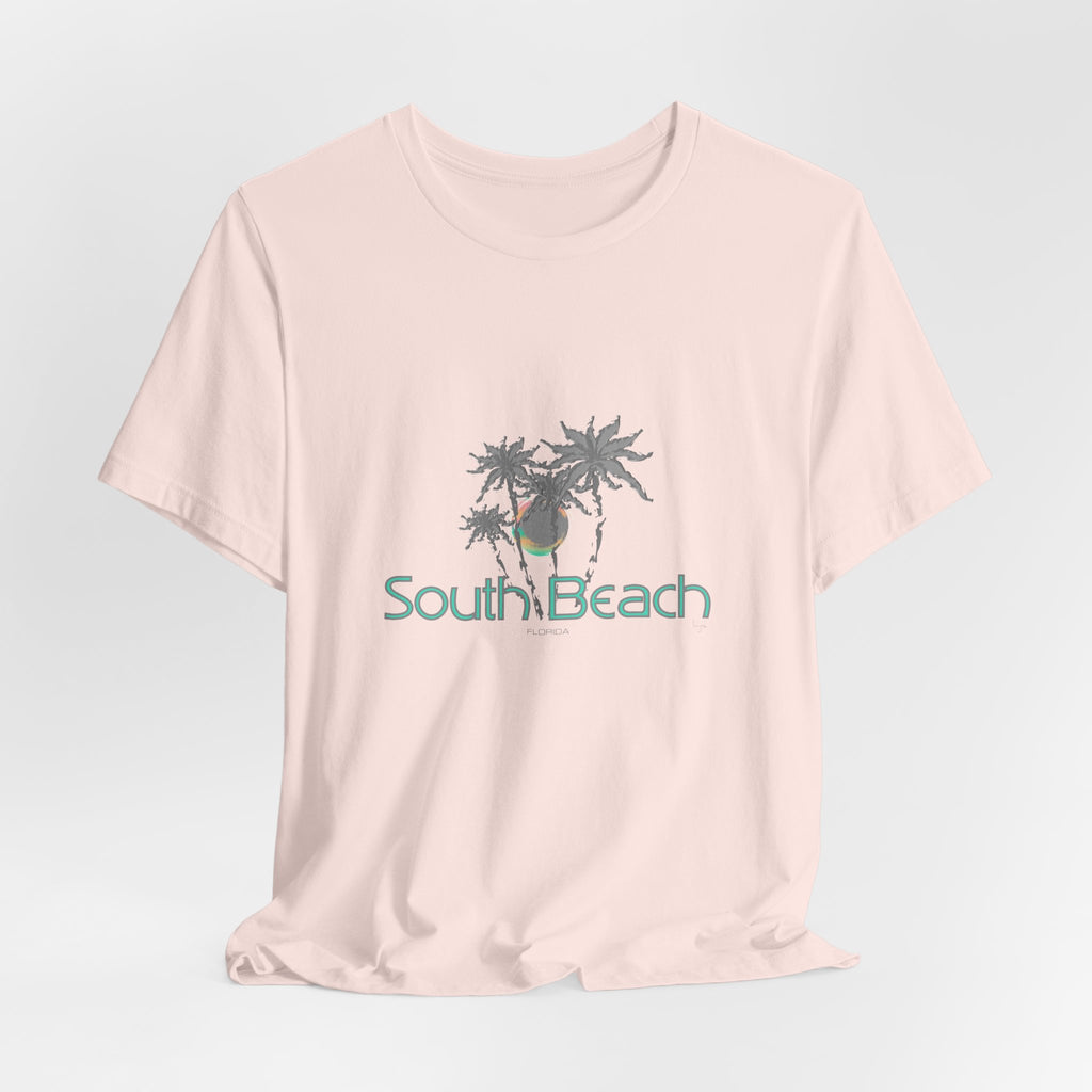 South Beach Graphic Unisex Jersey Short Sleeve Tee