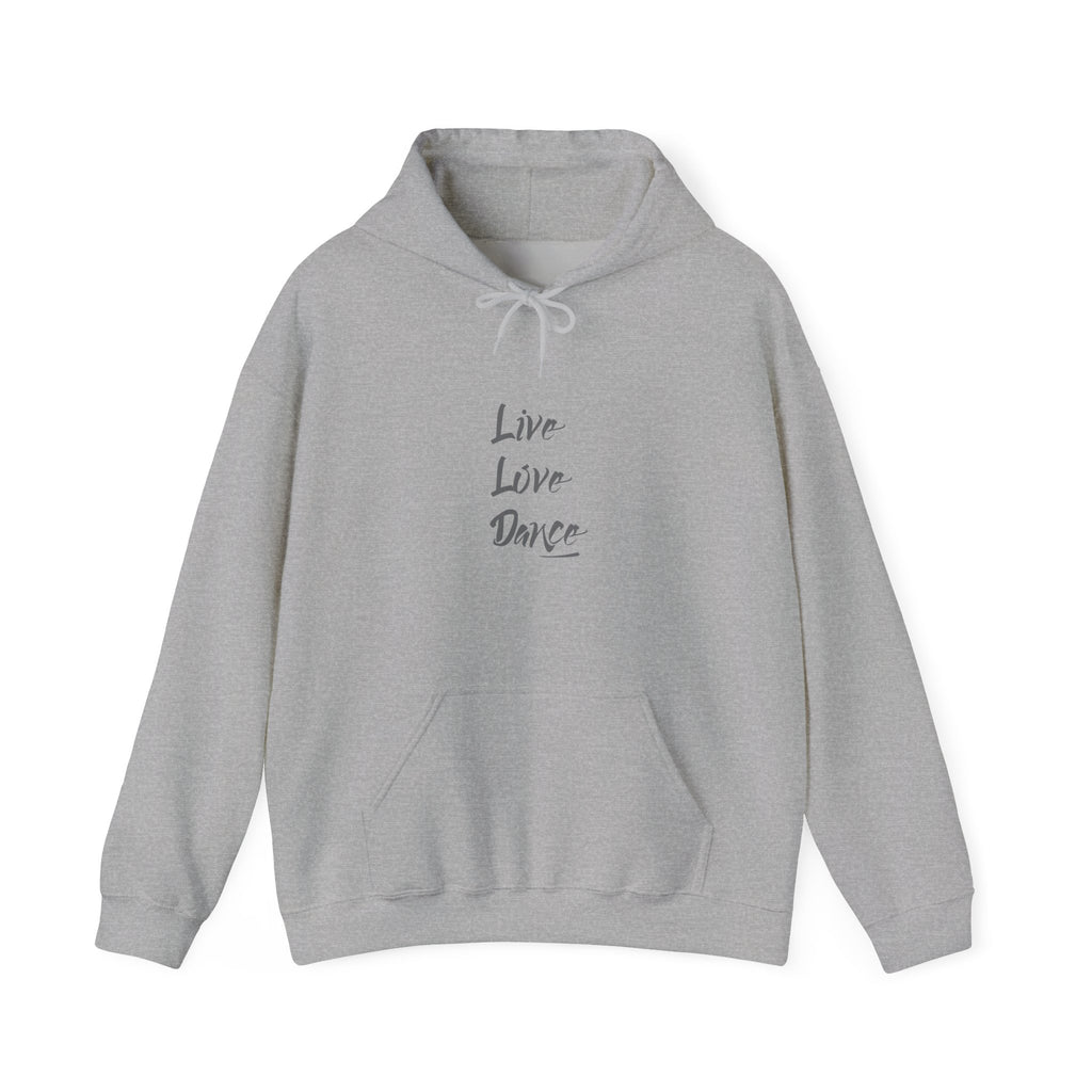 Live Love Dance Graphic Hoodie Unisex Heavy Blend™ Hooded Sweatshirt