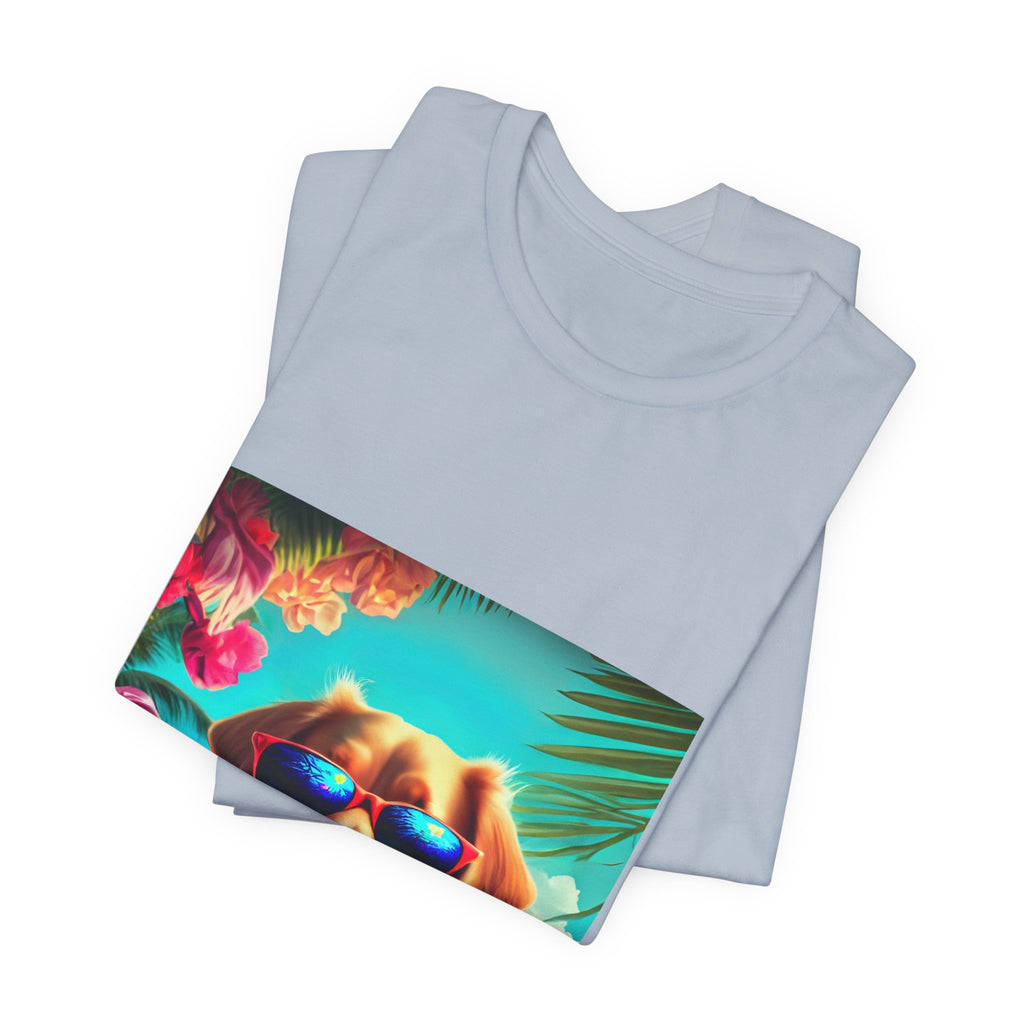 Cool Pup Beach Vibe Graphic Tee