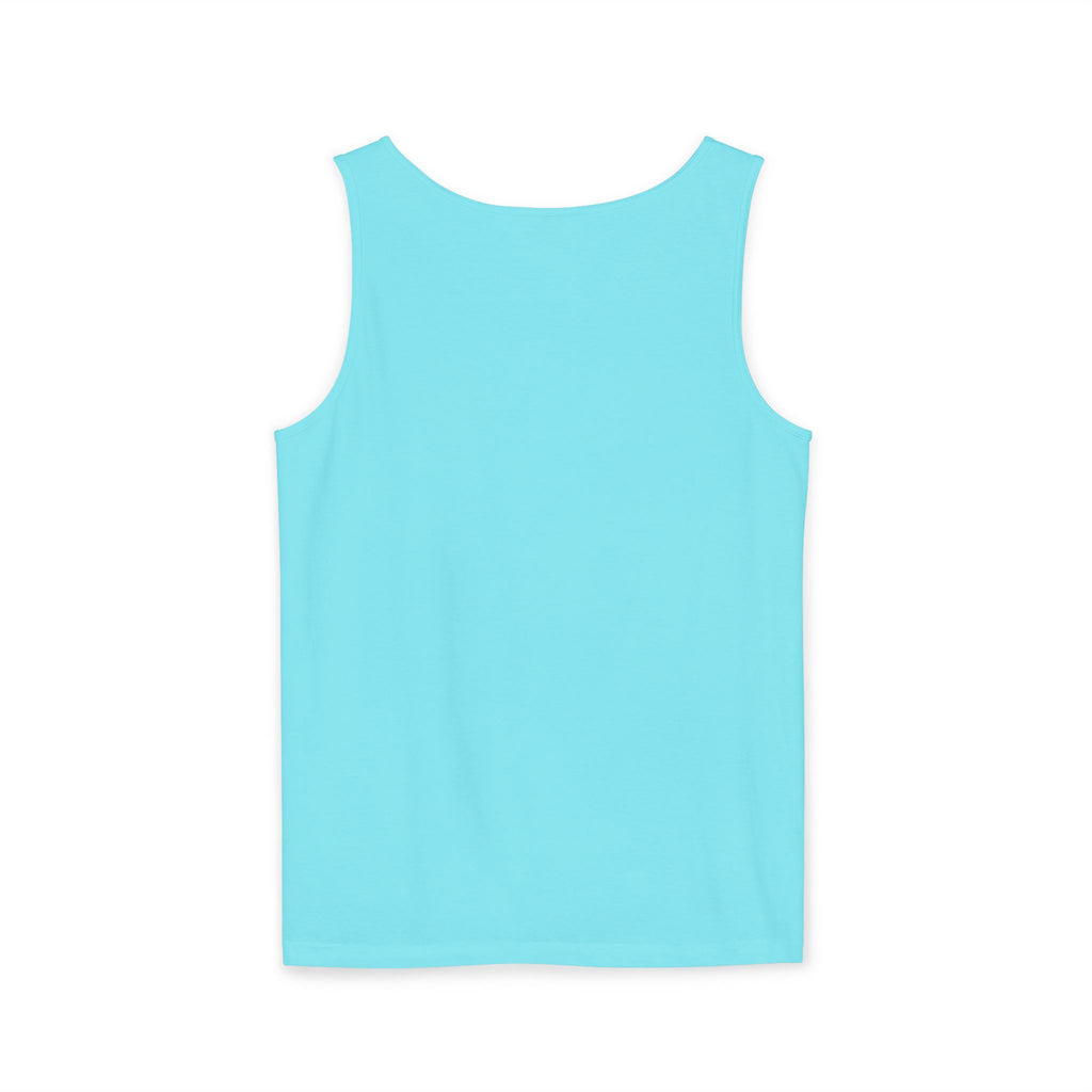Beach Vibes Graphic Unisex Garment-Dyed Tank Top