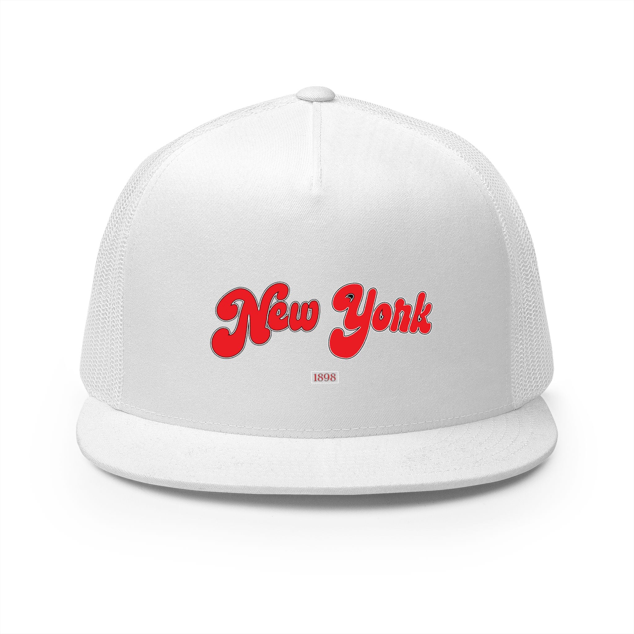 New York Trucker Hat | Red City Graphic Cap