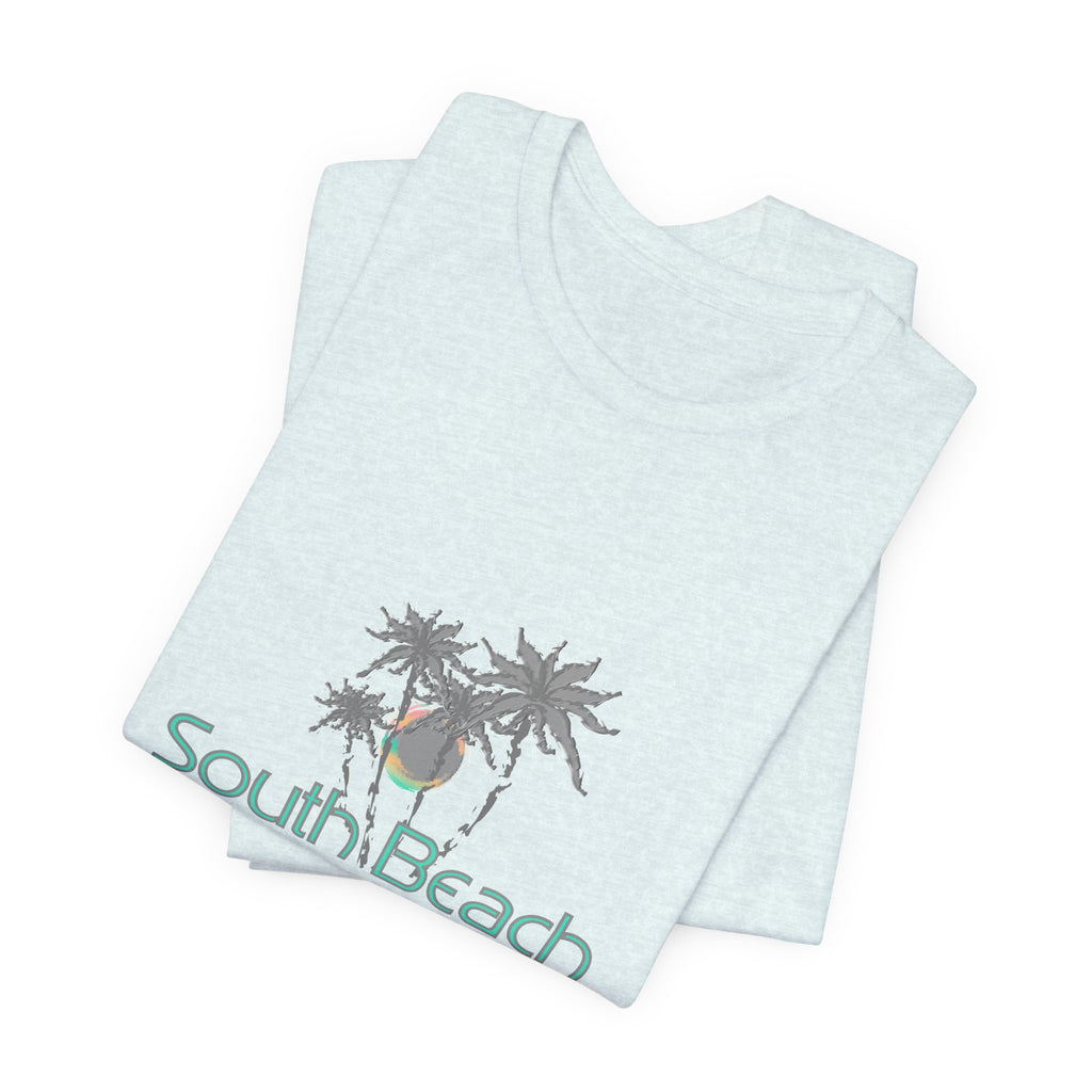 South Beach Graphic Unisex Jersey Short Sleeve Tee