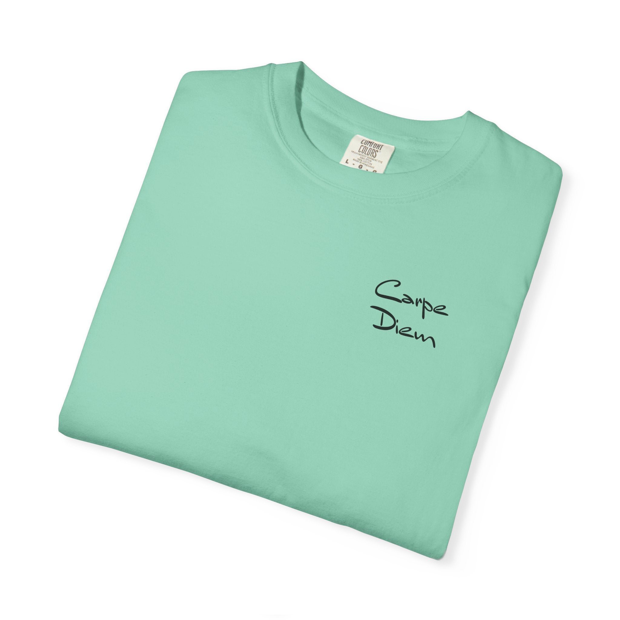 Carpe Diem Black Script Graphic Unisex T-shirt
