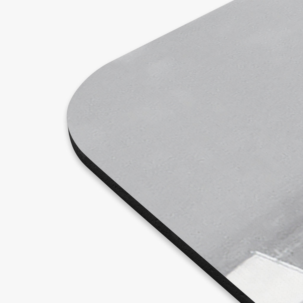 New York Manhattan Black and White Skyline Mouse Pad (Rectangle)