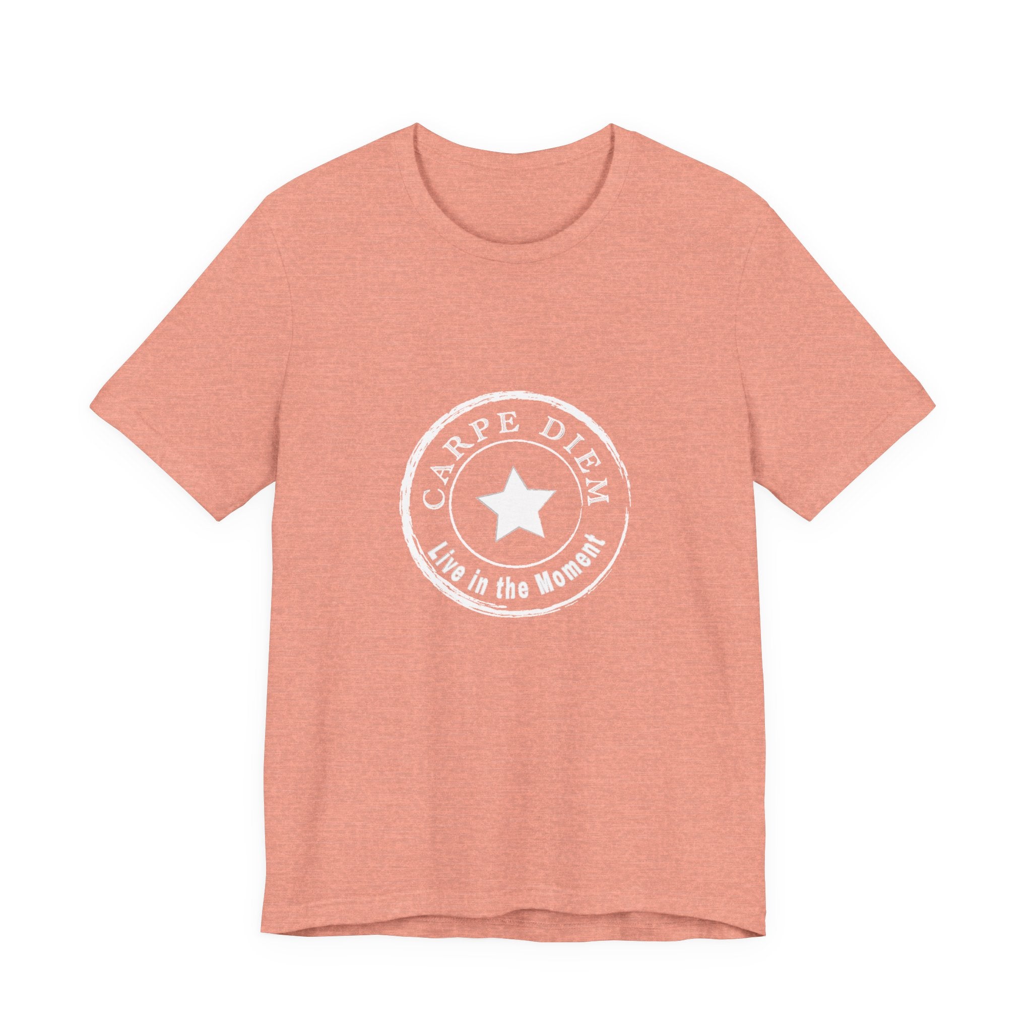 Carpe Diem Live in the Moment Graphic Jersey Short Sleeve Tee