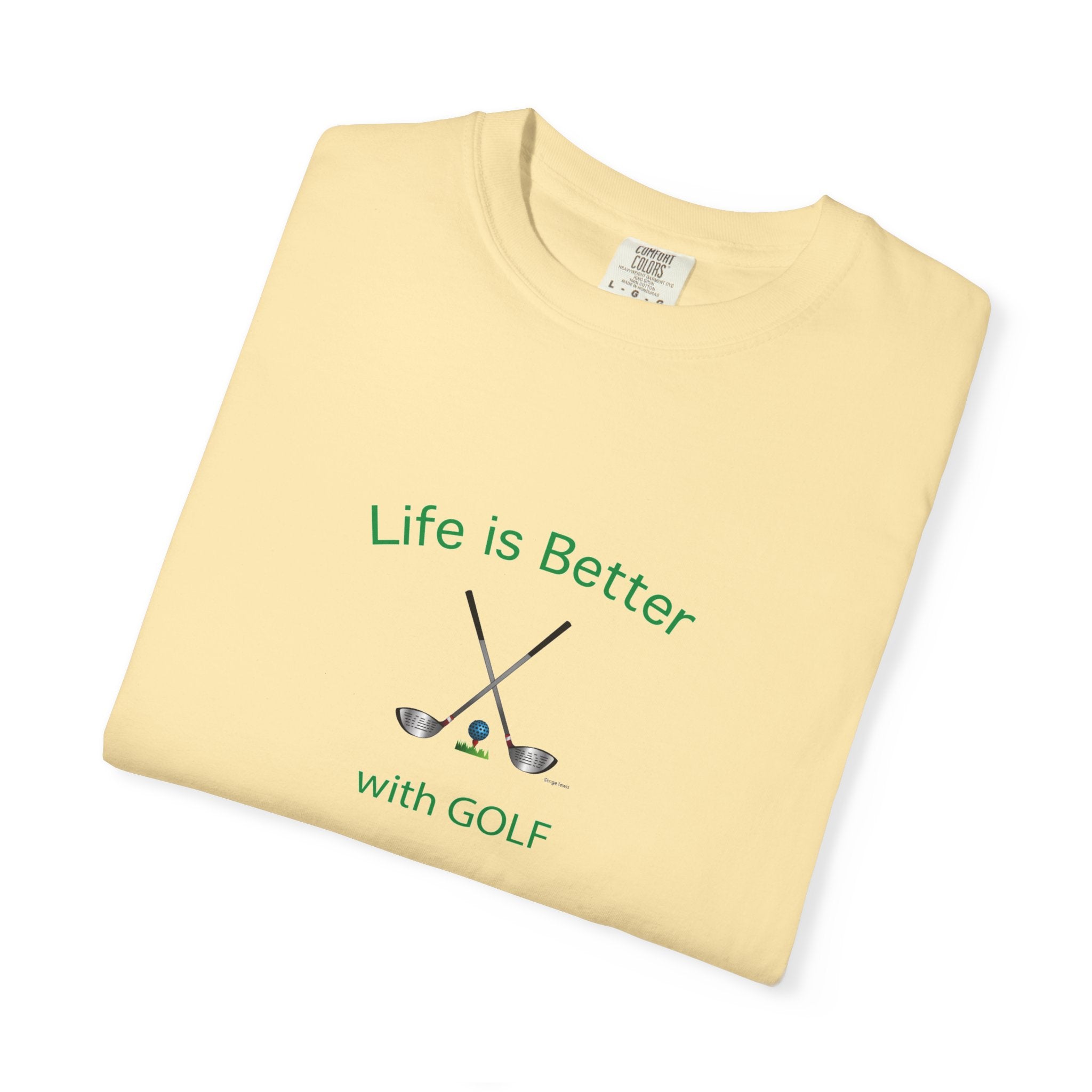 Life Is Better With Golf Graphic Unisex T-shirt