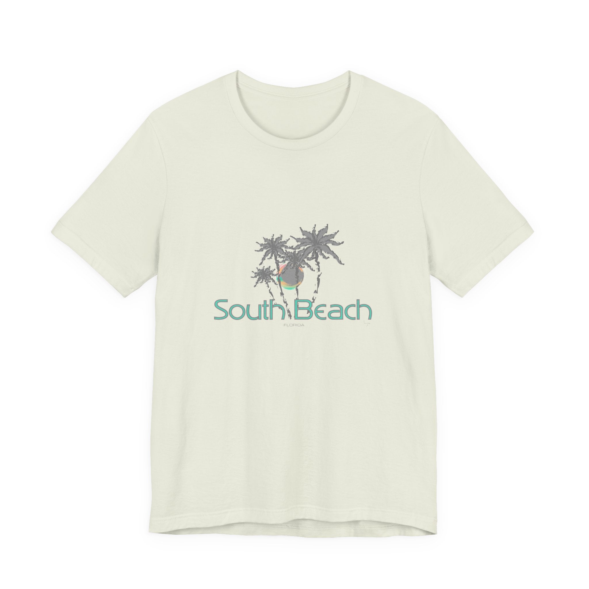South Beach Graphic Unisex Jersey Short Sleeve Tee
