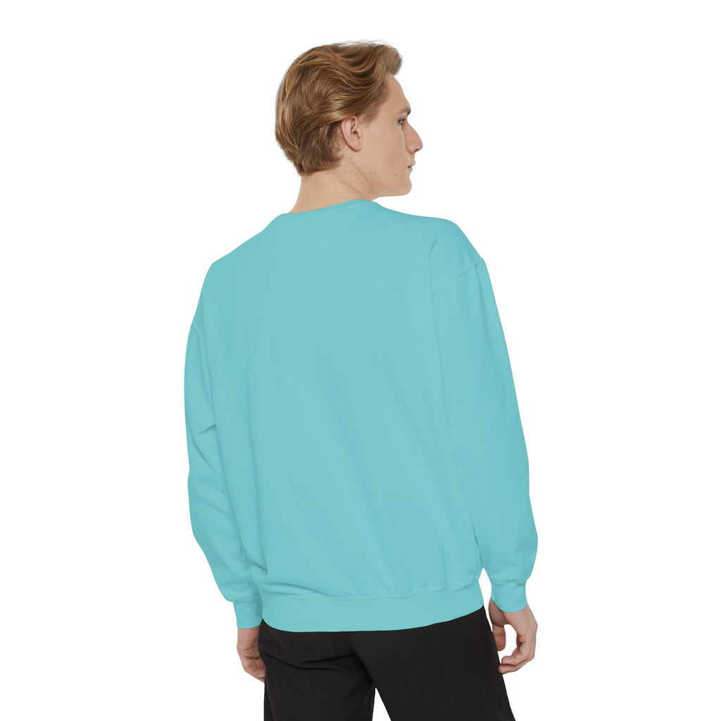 Paris Je T’aime Eiffel Tower Graphic Sweatshirt - Unisex Garment-Dyed Sweatshirt