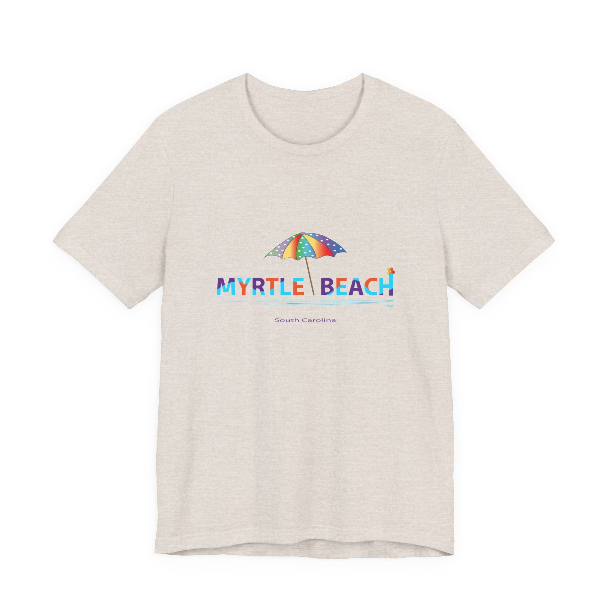 Myrtle Beach South Carolina Graphic Tee Unisex Jersey Short Sleeve Tee