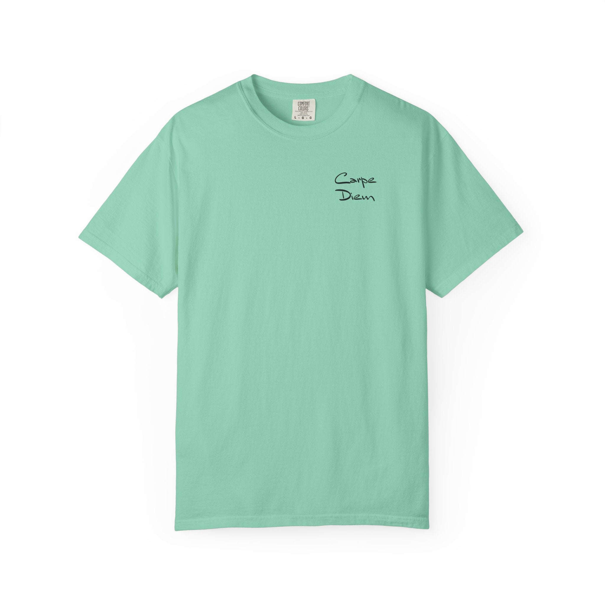 Carpe Diem Black Script Graphic Unisex T-shirt