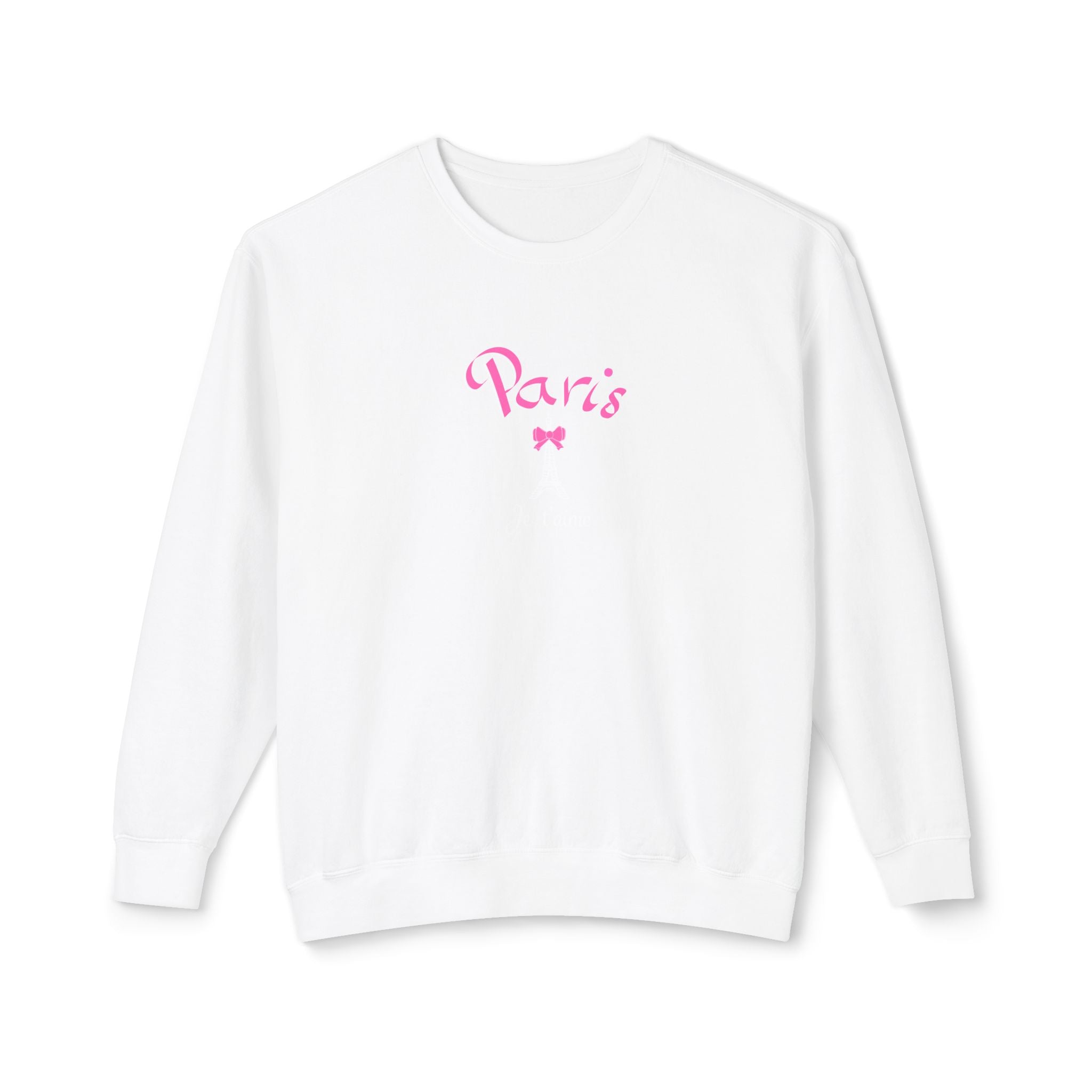 Paris Je T’aime Eiffel Tower Graphic Sweatshirt