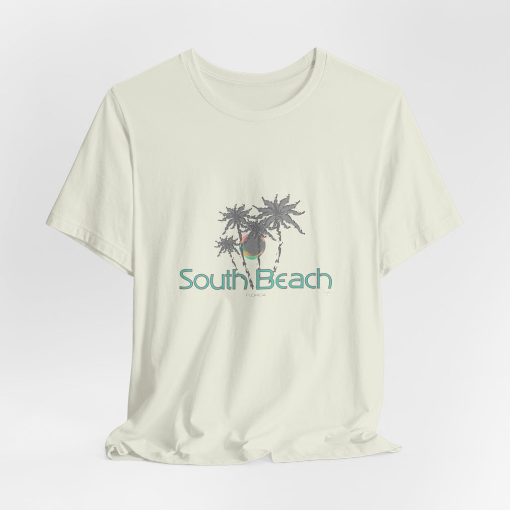 South Beach Graphic Unisex Jersey Short Sleeve Tee