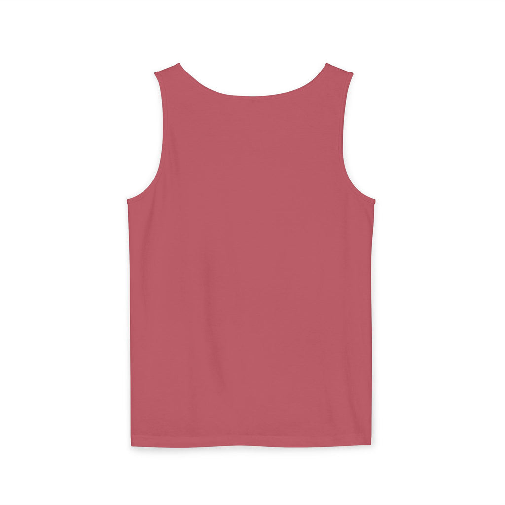Miami Beach Vintage Graphic Tee Unisex Garment-Dyed Tank Top