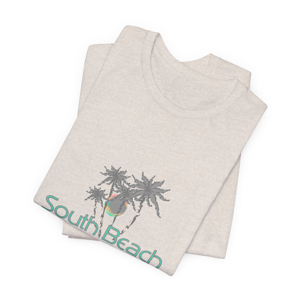 South Beach Graphic Unisex Jersey Short Sleeve Tee