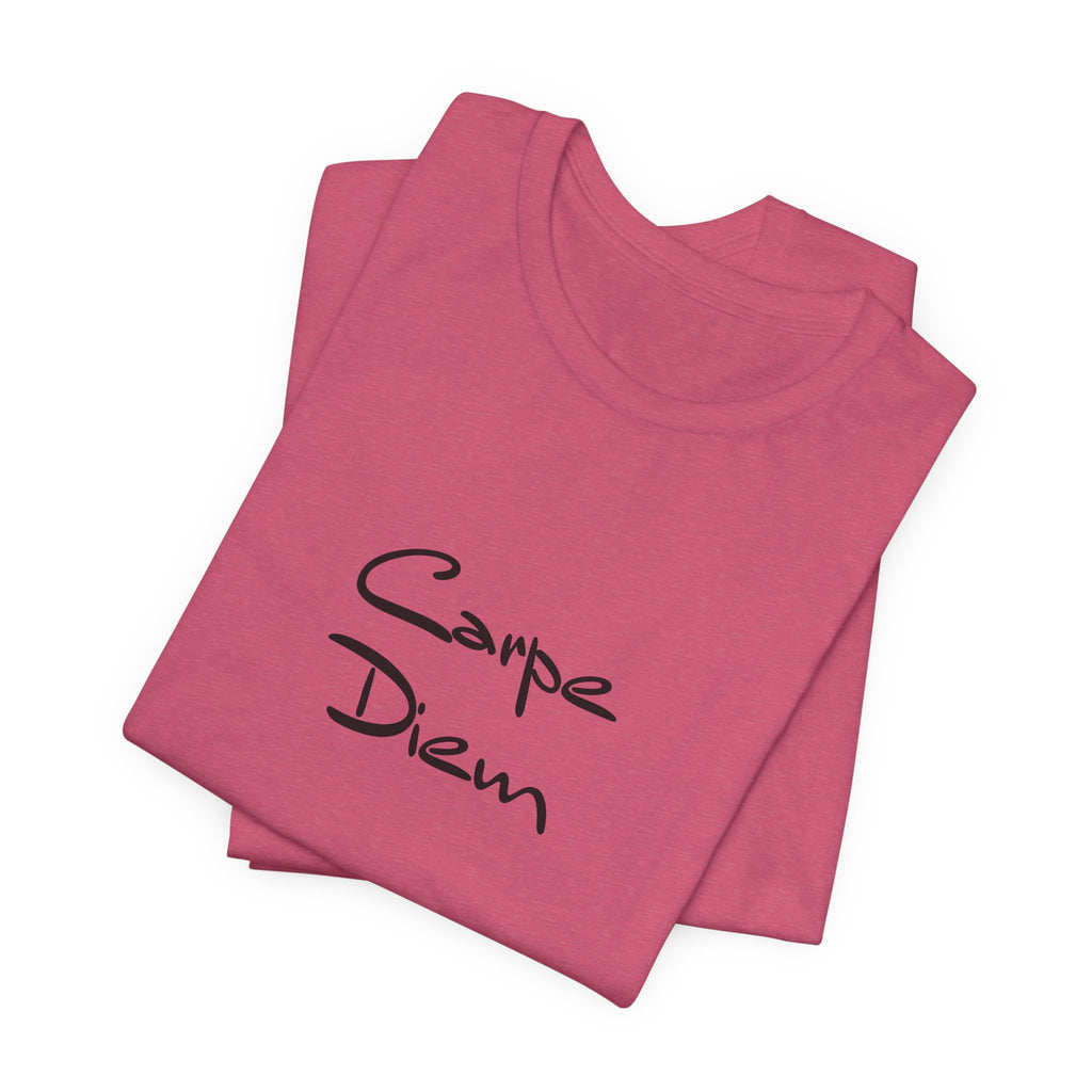 Carpe Diem Graphic Unisex Jersey Short Sleeve Tee