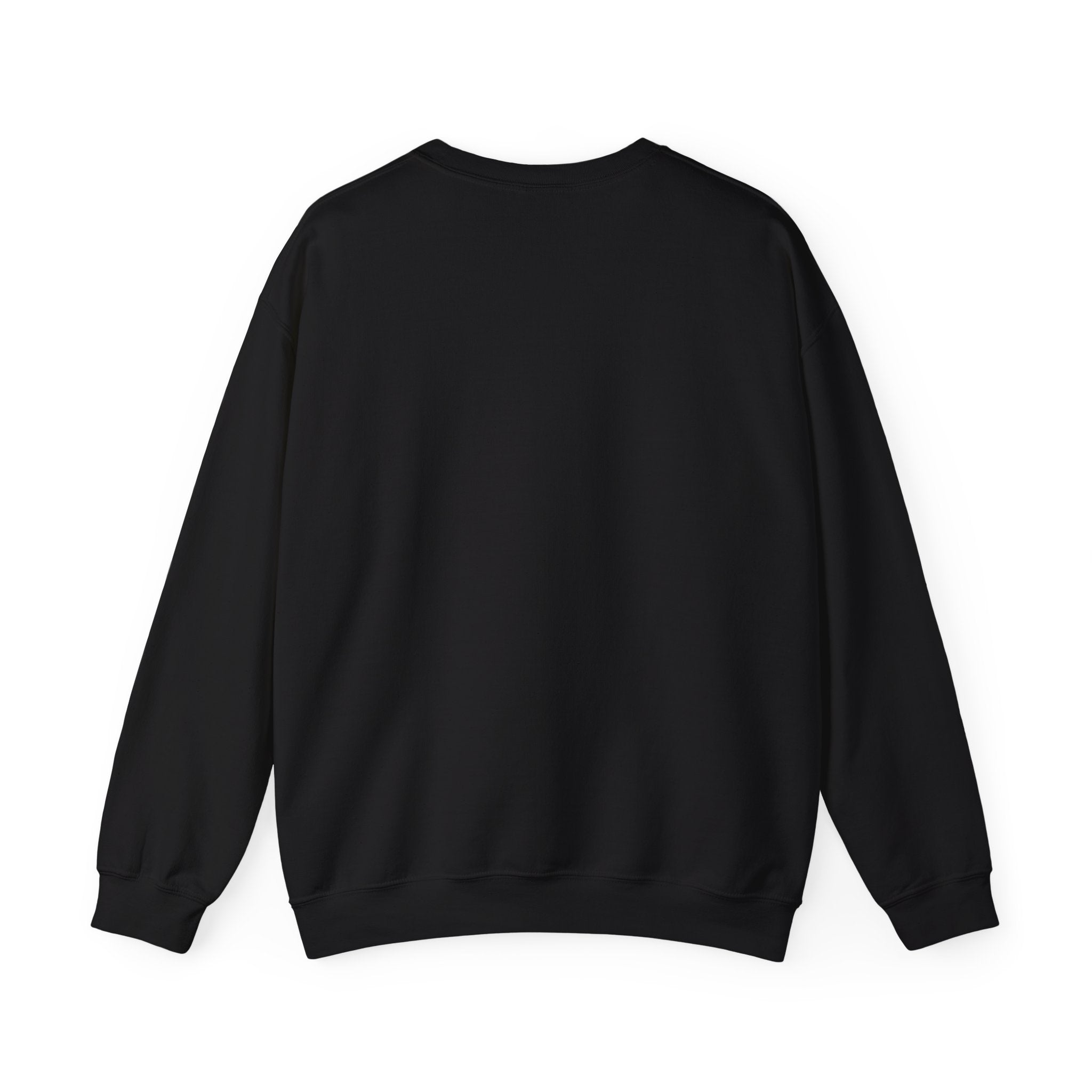 Fun Purr-fectly Chilled Cat Graphic Unisex Heavy Blend™ Crewneck Sweatshirt