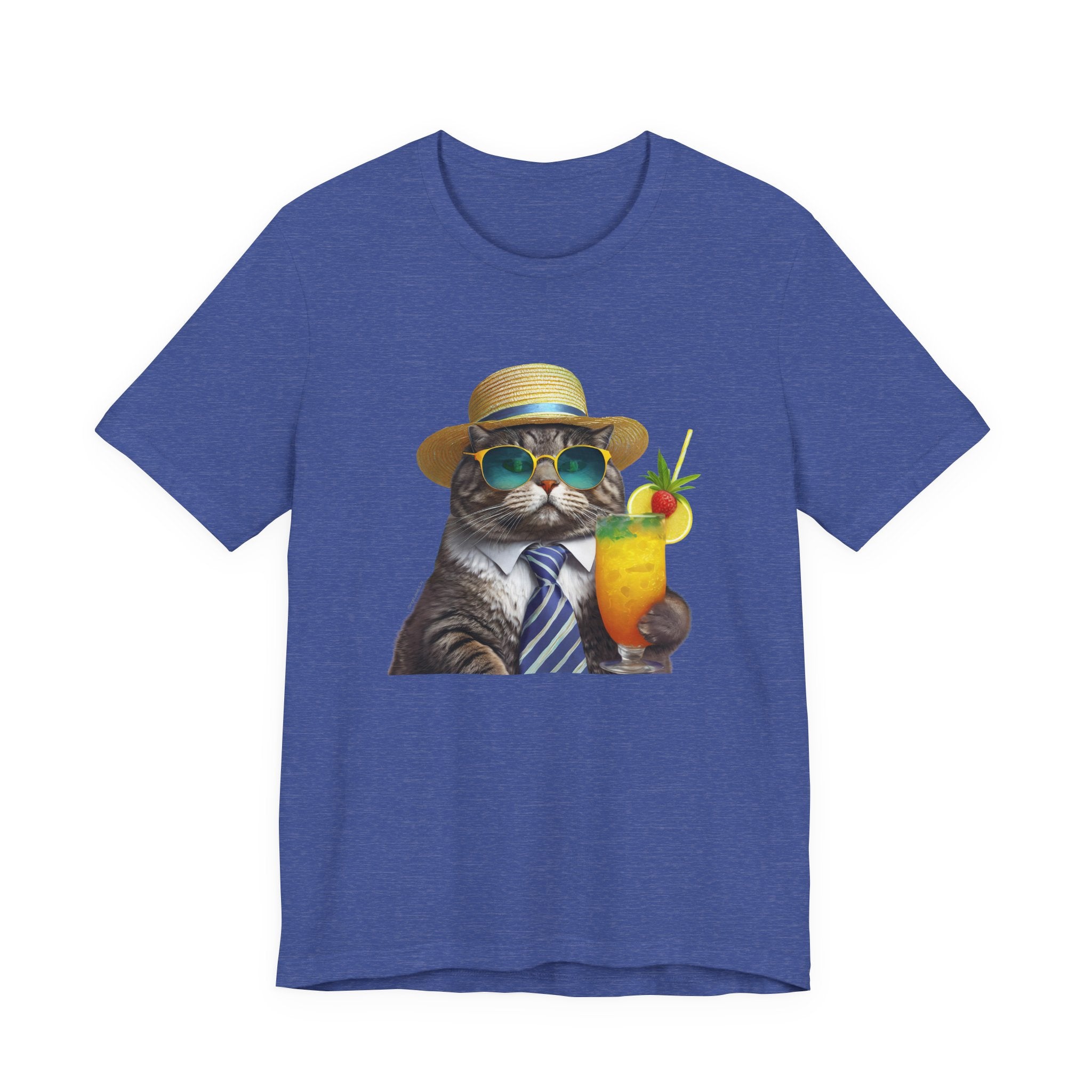 Happy Hour Cat Graphic Tee