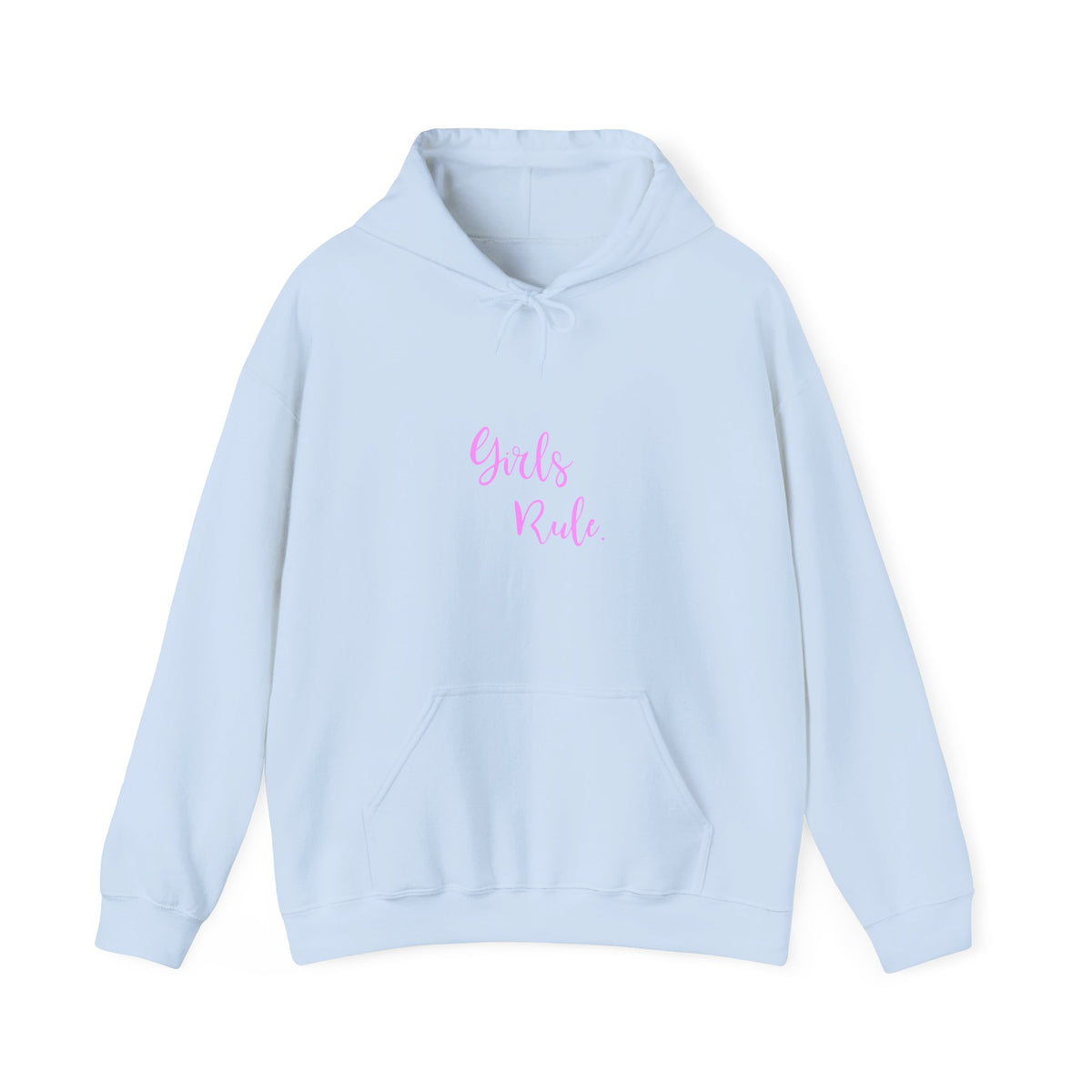 Girls Rule Cool Graphic Hoodie for Women and Girls