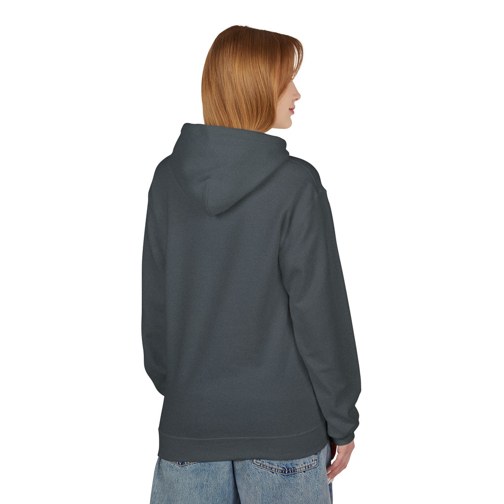 Bonjour Paris Eiffel Tower Graphic Hoodie - Unisex Midweight Softstyle Fleece Hoodie