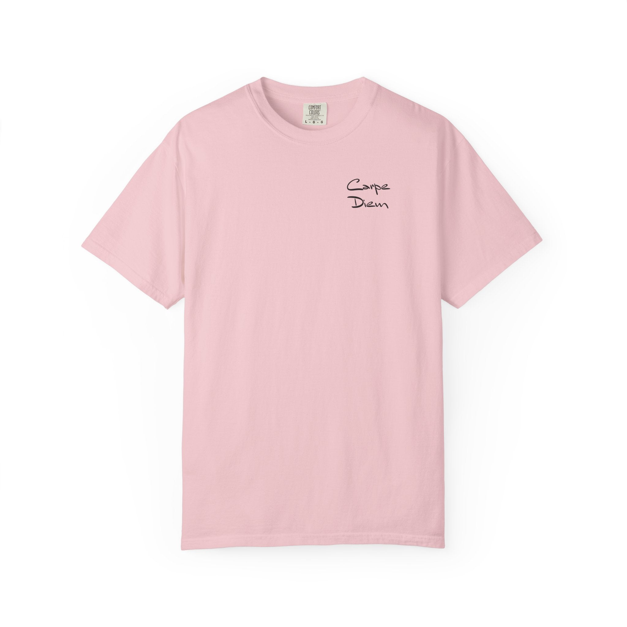 Carpe Diem Black Script Graphic Unisex T-shirt