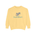 Miami Beach Palm Tree Graphic Sweatshirt - Unisex Garment-Dyed Sweatshirt