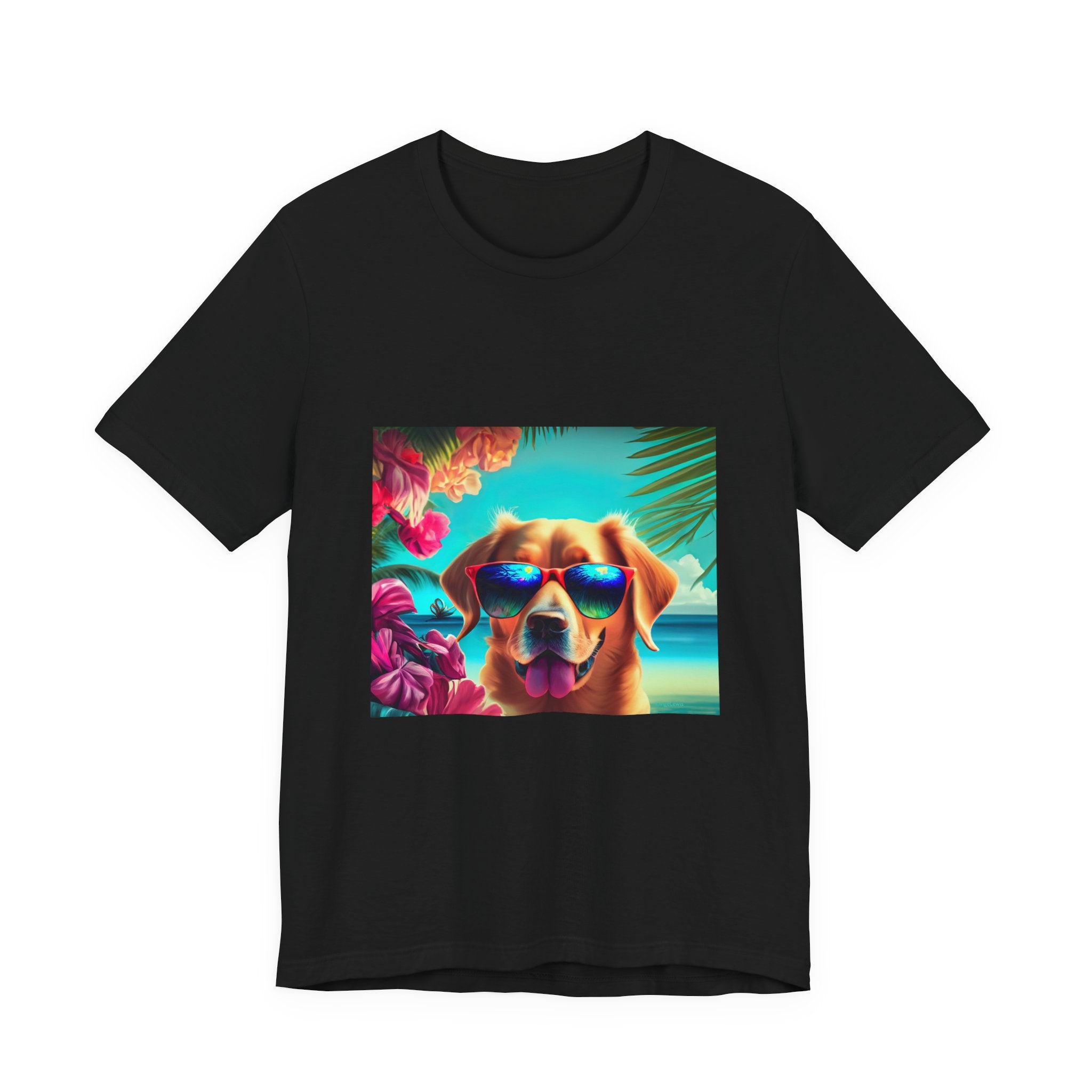 Cool Pup Beach Vibe Graphic Tee