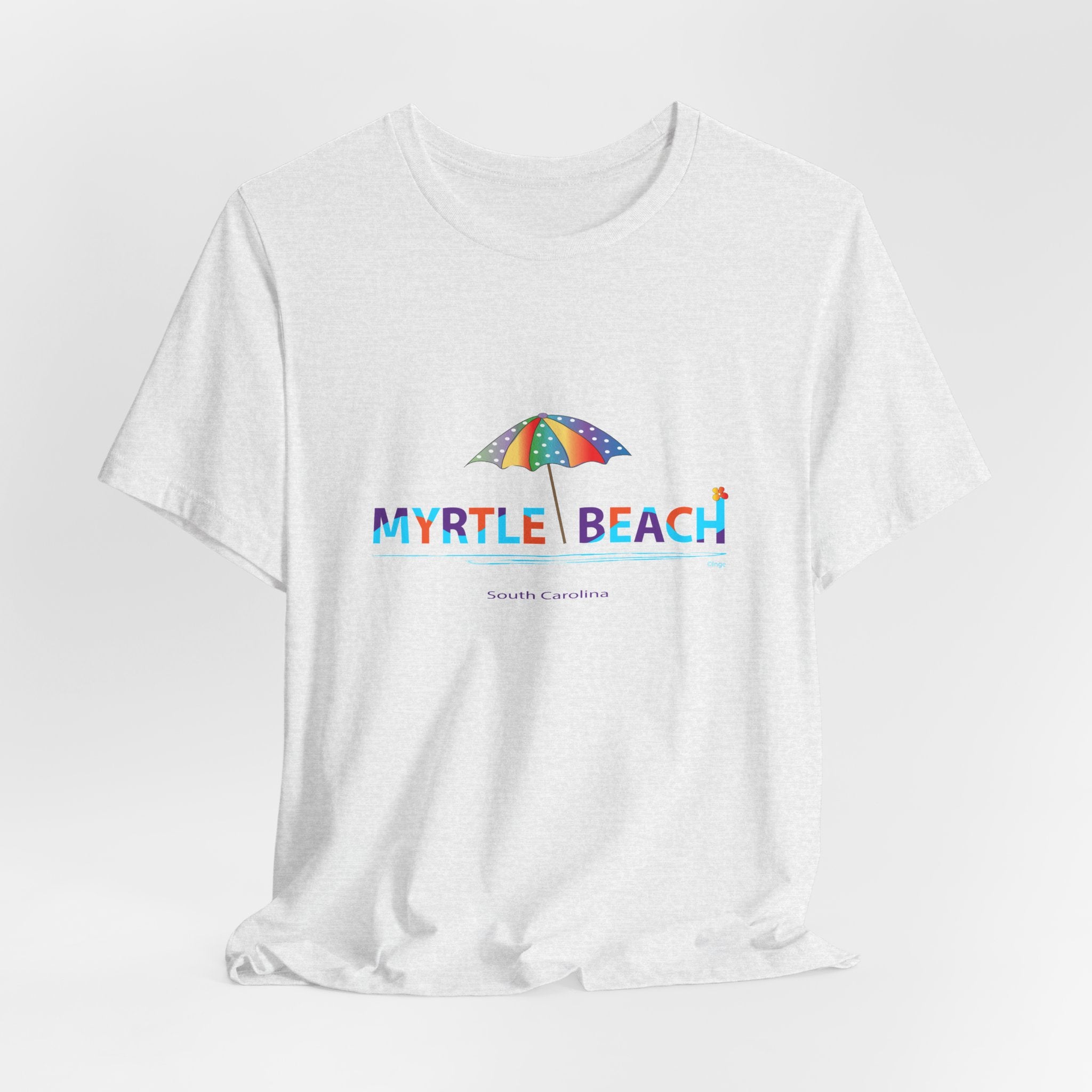 Myrtle Beach South Carolina Graphic Tee Unisex Jersey Short Sleeve Tee