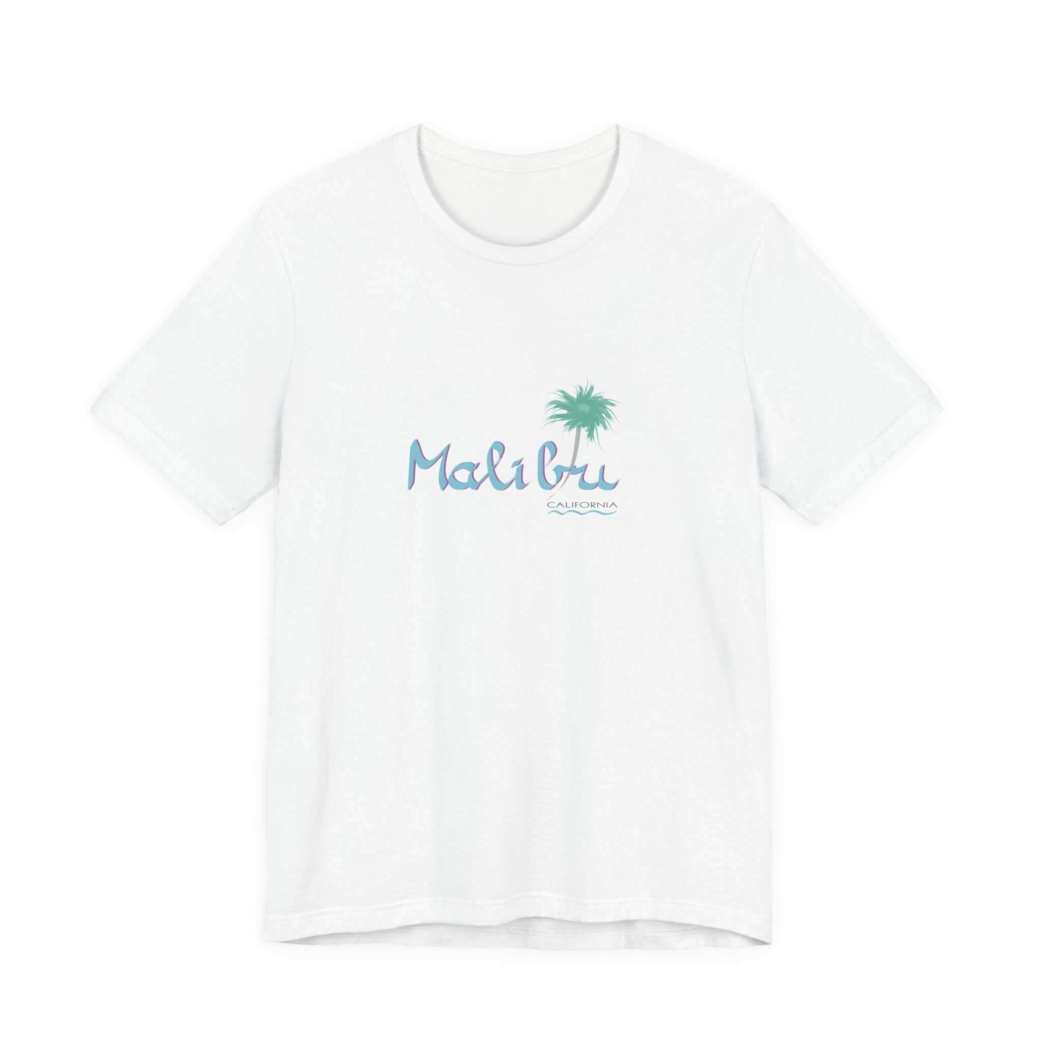 Malibu California Graphic Unisex Jersey Short Sleeve Tee