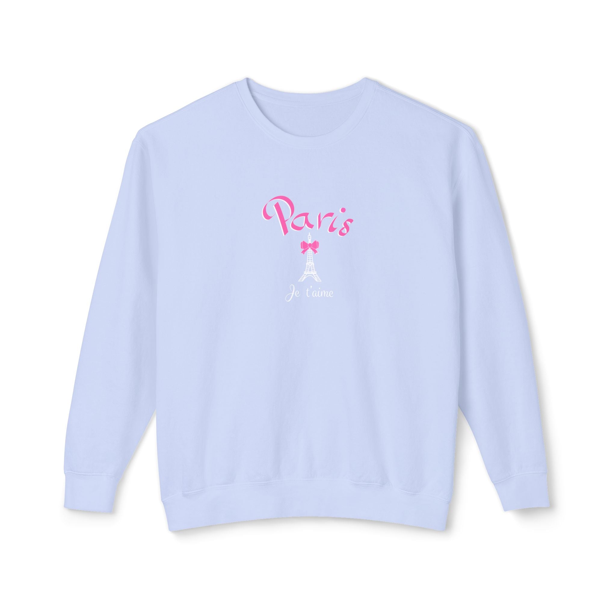 Paris Je T’aime Eiffel Tower Graphic Sweatshirt