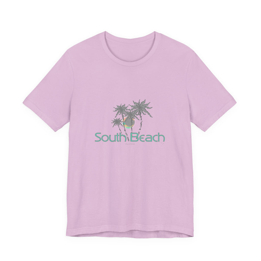 South Beach Graphic Unisex Jersey Short Sleeve Tee