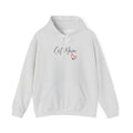 Modern Cat Mom Heart Graphic Design Hoodie Unisex Hoodie