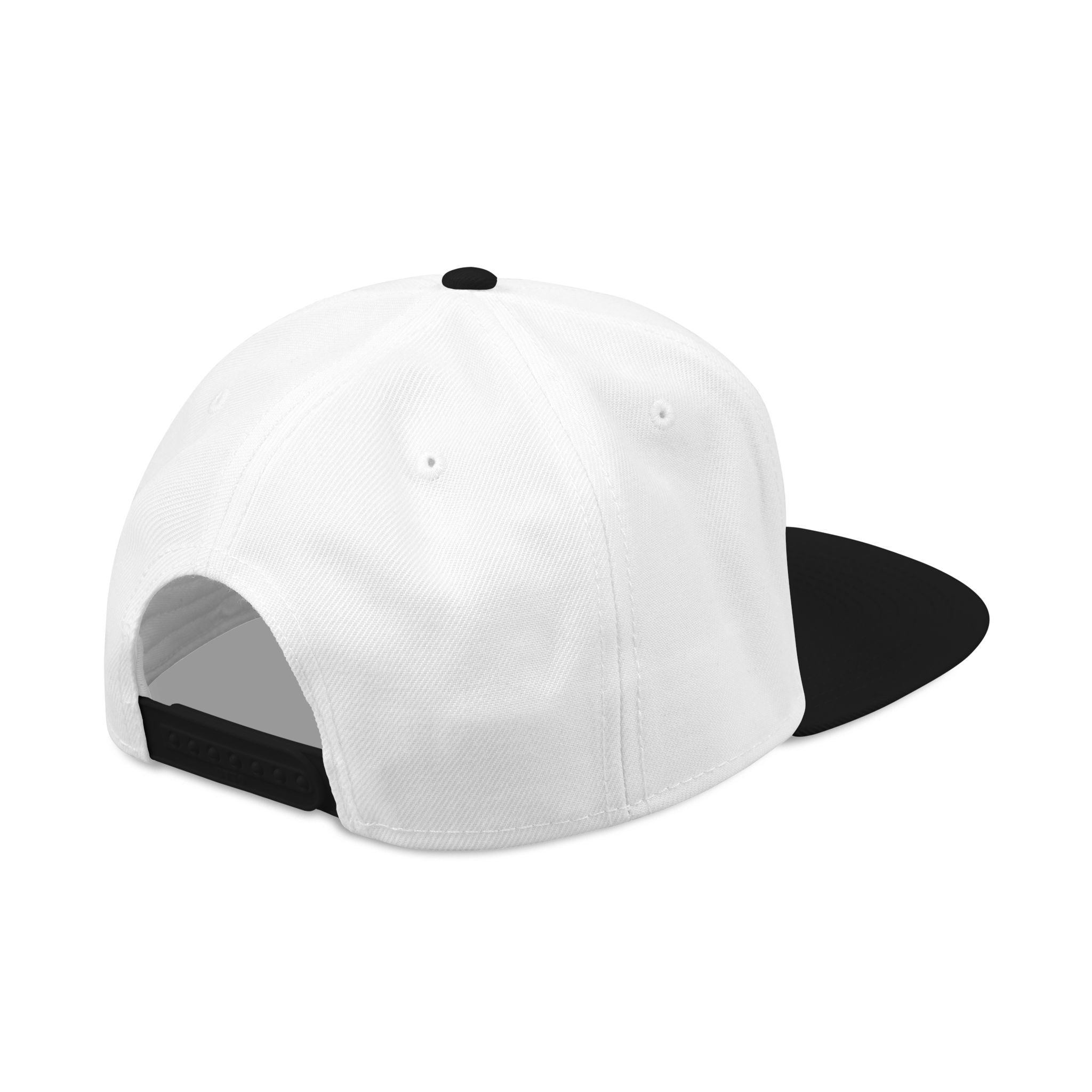 New York Black Red Lettering Unisex Snapback Cap (Embroidery)