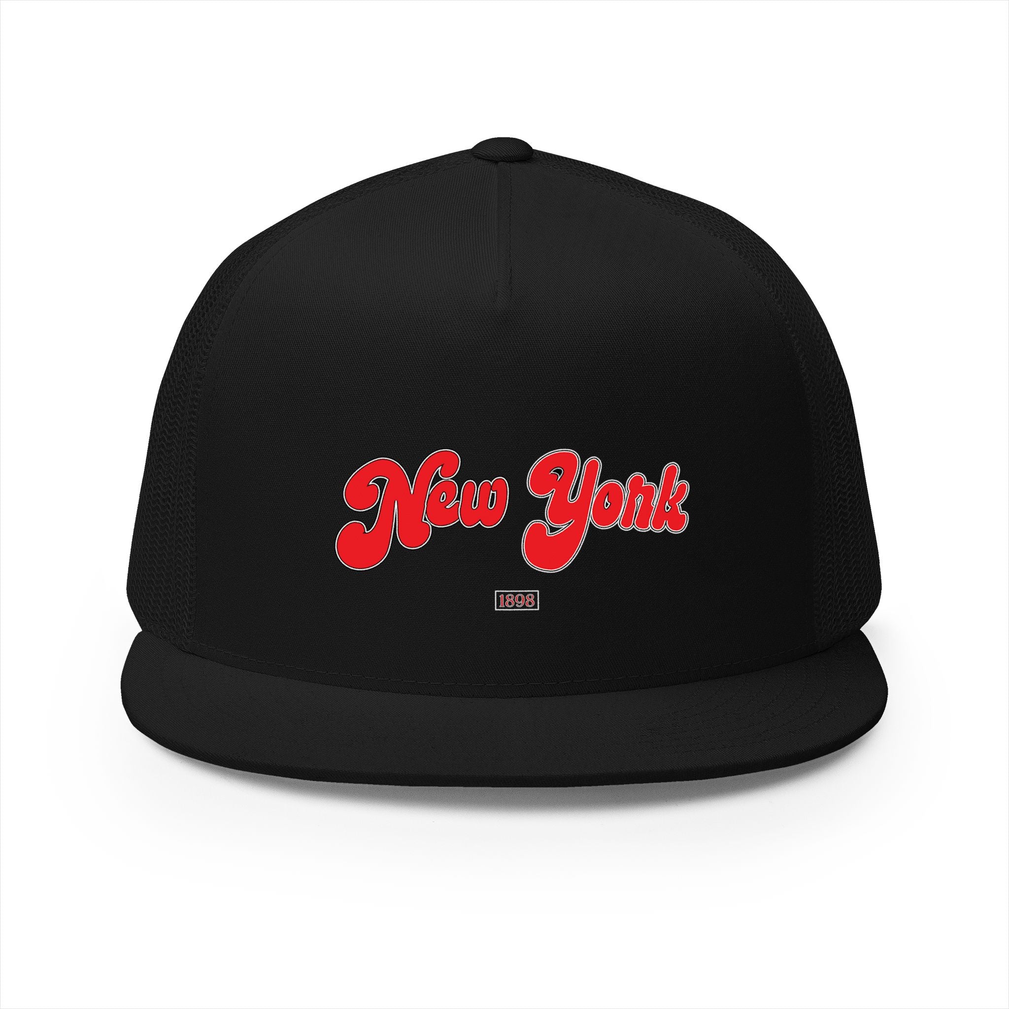 New York Trucker Hat | Red City Graphic Cap