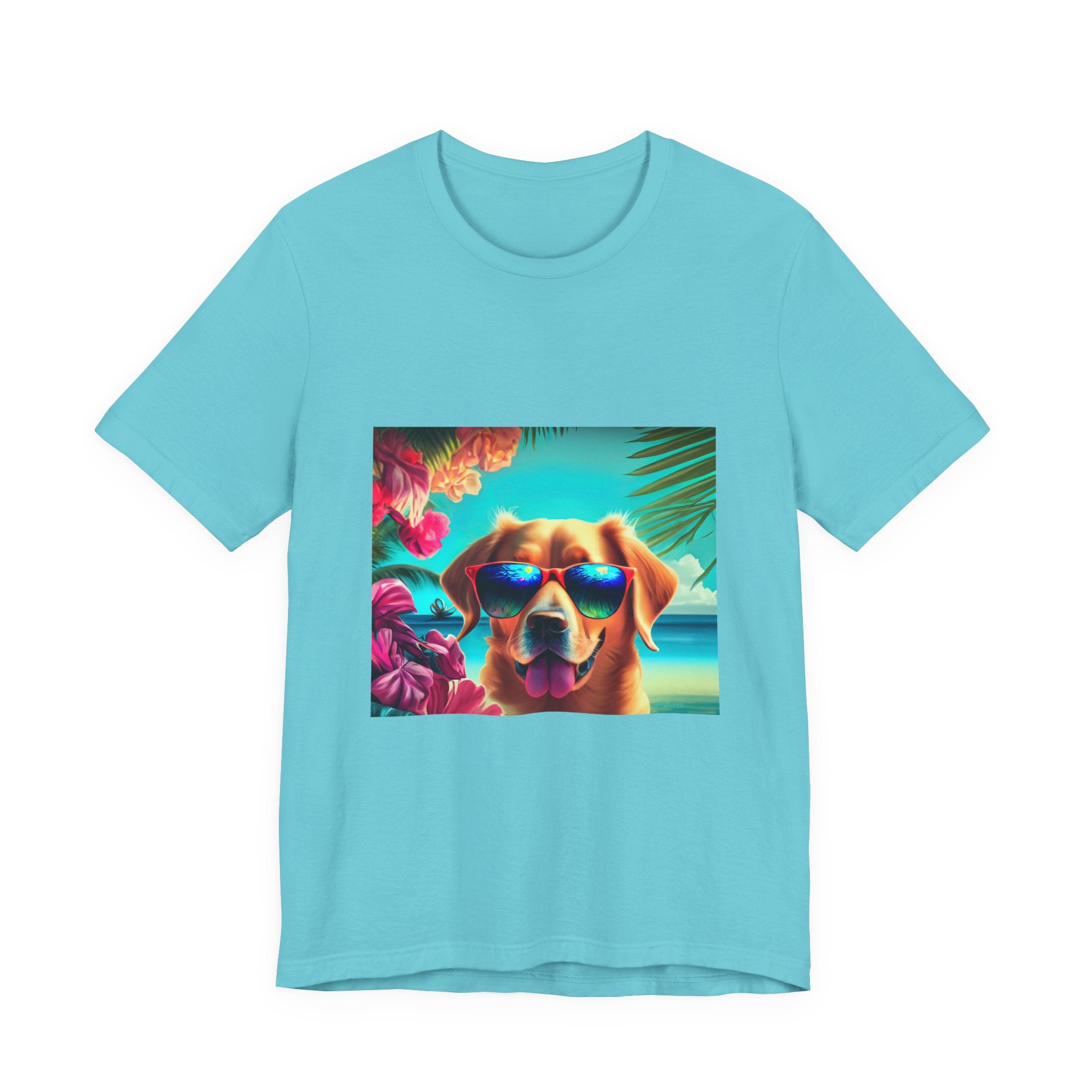 Cool Pup Beach Vibe Graphic Tee