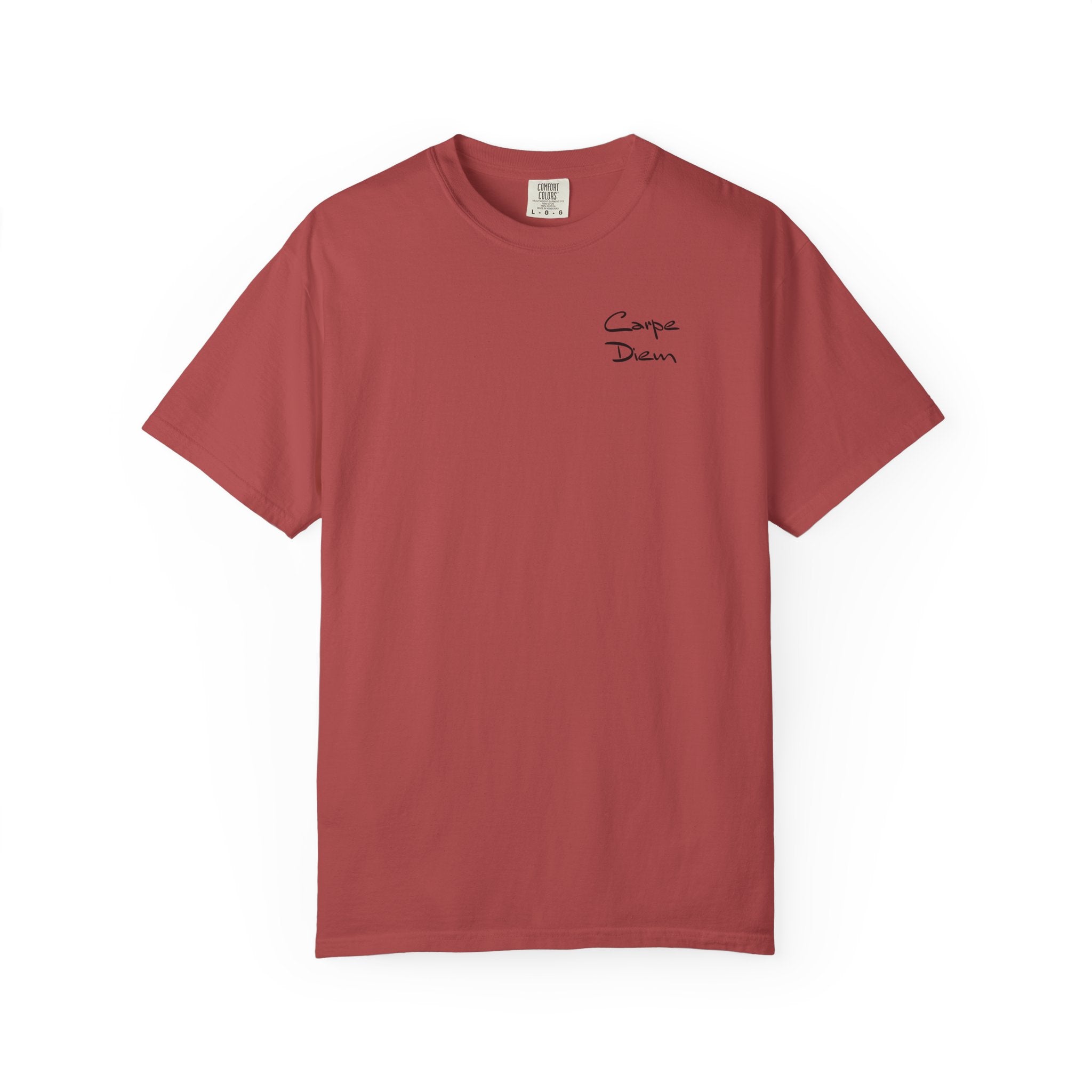 Carpe Diem Black Script Graphic Unisex T-shirt