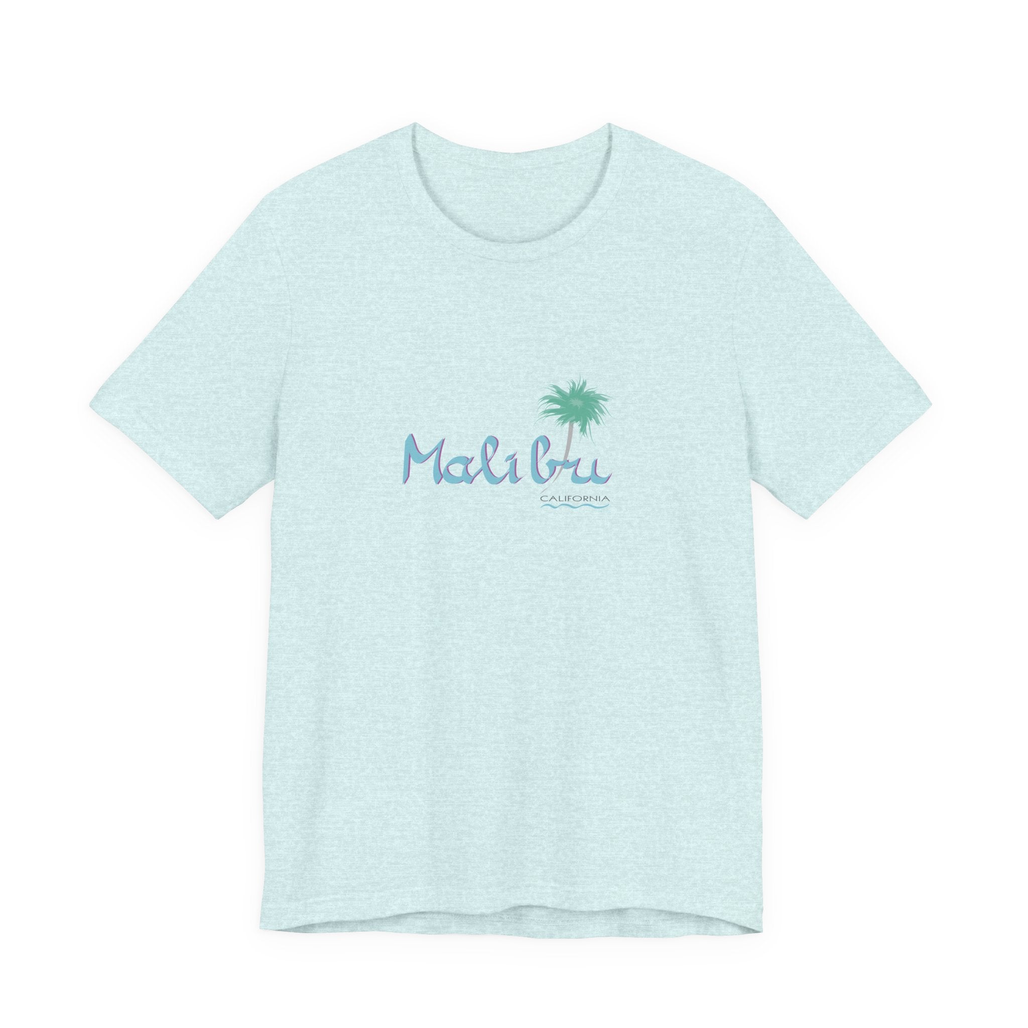 Malibu California Graphic Unisex Jersey Short Sleeve Tee