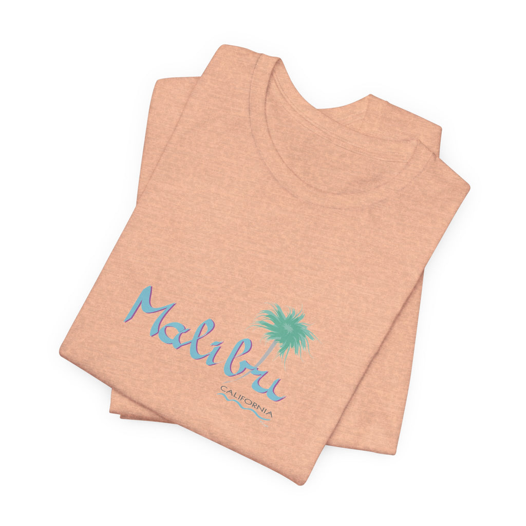 Malibu California Graphic Unisex Jersey Short Sleeve Tee