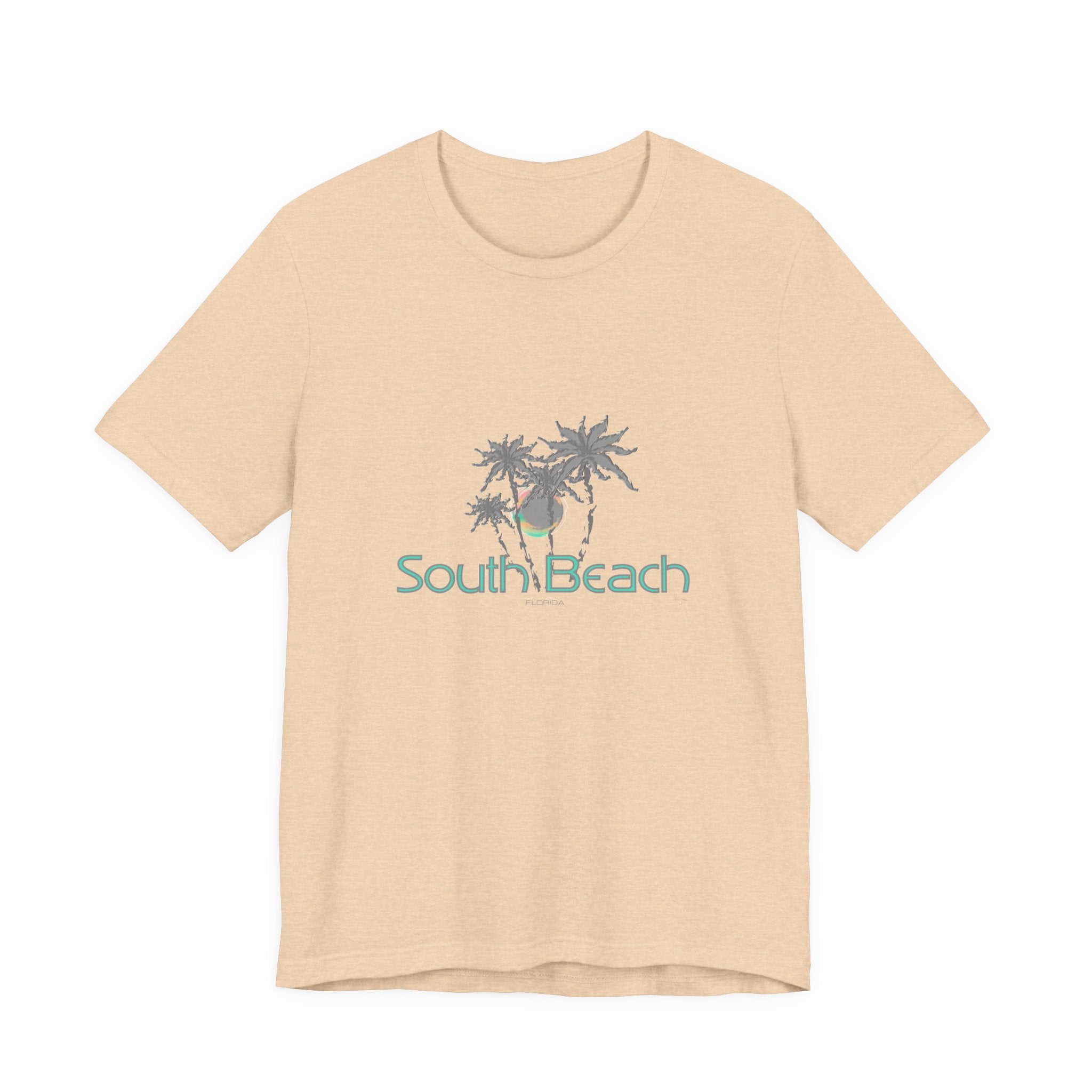 South Beach Graphic Unisex Jersey Short Sleeve Tee