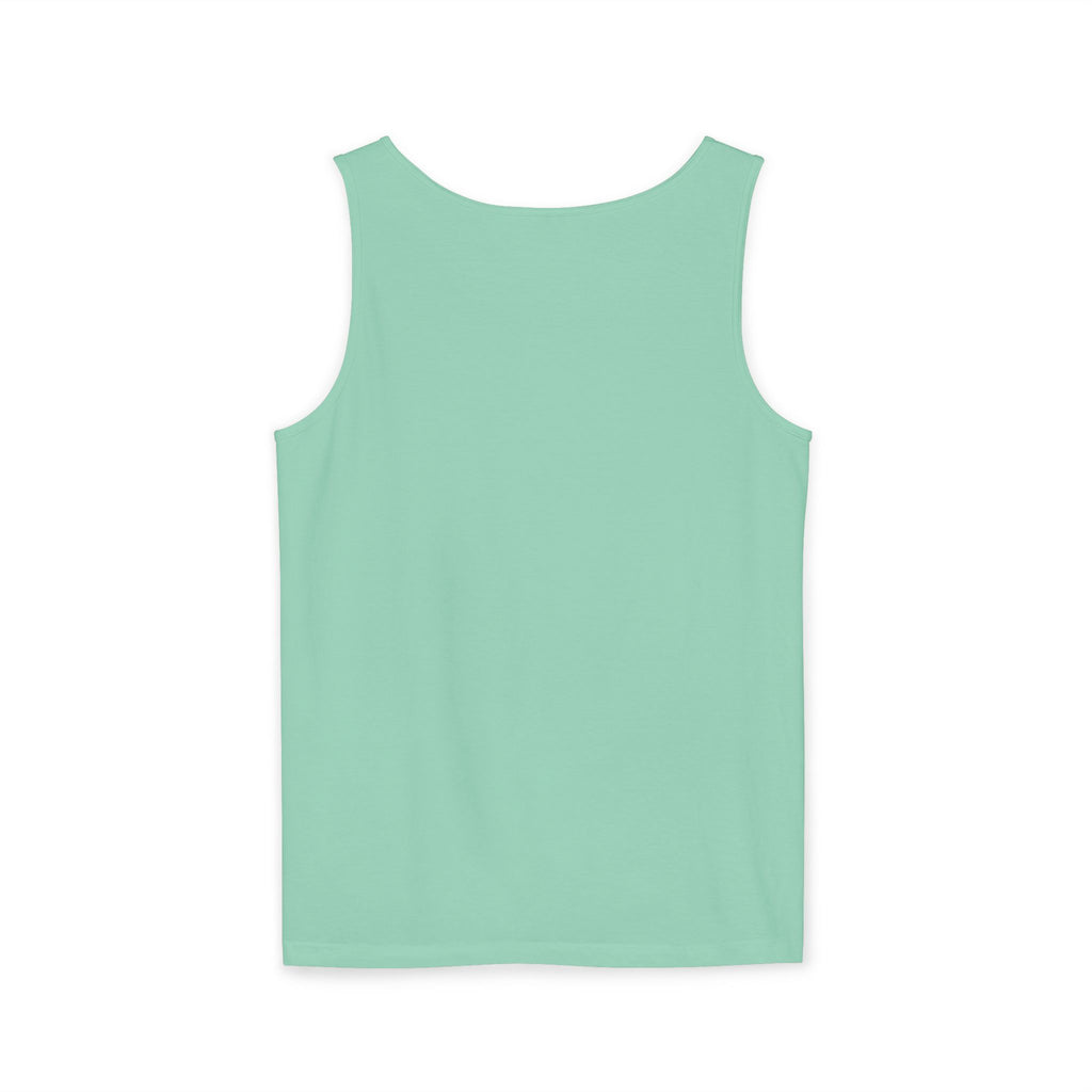 Miami Beach Vintage Graphic Tee Unisex Garment-Dyed Tank Top