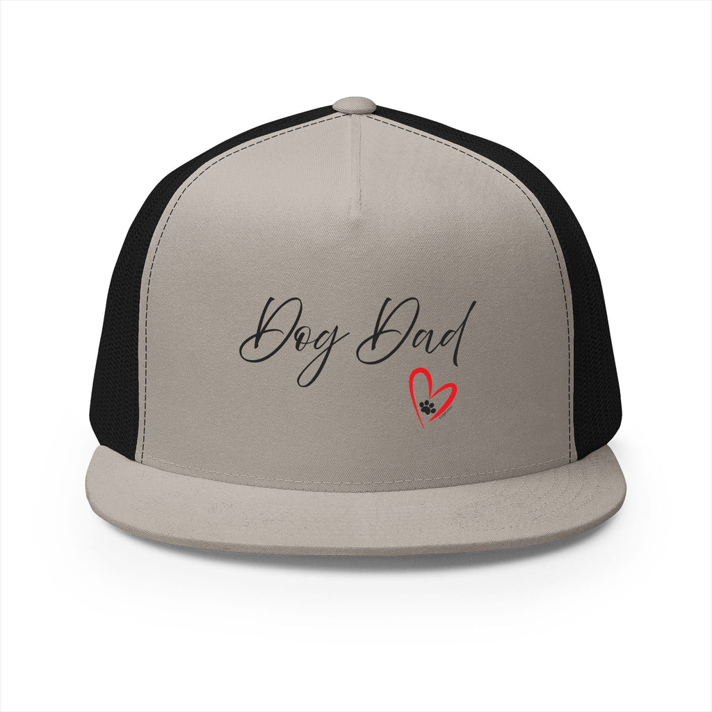 Dog Dad Trucker Hat | Heart Paw Dog Lover Cap